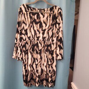 Style & Co Animal Print Tunic Dress – Size L